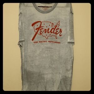 Lucky Brand Fender Burnout T-Shirt - XL